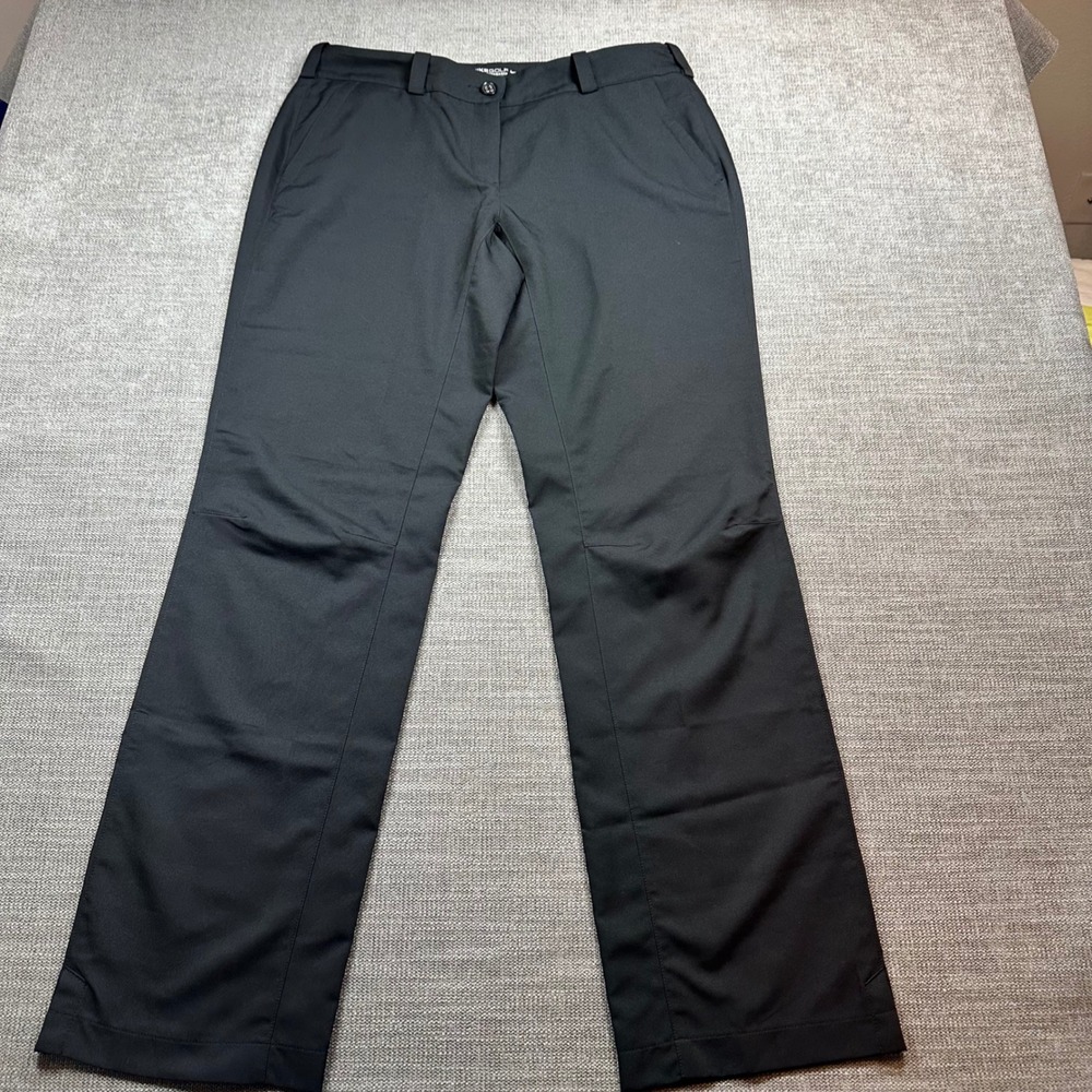 Nike Golf Pants Mens‎ 10 Black Dri-FIT Tour Performance Trousers
